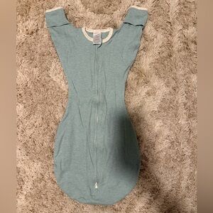 Swaddle Designs Heather Mint Convertible Swaddle Sack